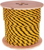 Twisted 3 Strand Polypropylene Rope (White, 3/4 Inch, 600 Feet) - Waterproof and Floats in Water - Image 2