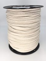 (#8) 1/4" x 1,200' Spool Cotton , Window Replacement, Theater, Tie Down Camping, Clothesline, Rigging, Crafts, Entertainment, Spot, DIY Home Improvement Natural,