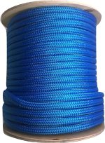 3/4 Inch Blue Double Braid Nylon Rope (300 ft. Spool)